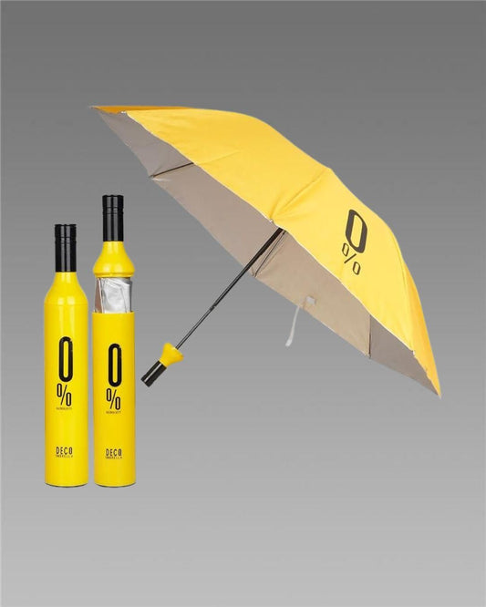 Folding Portable Umbrella with Bottle Cover